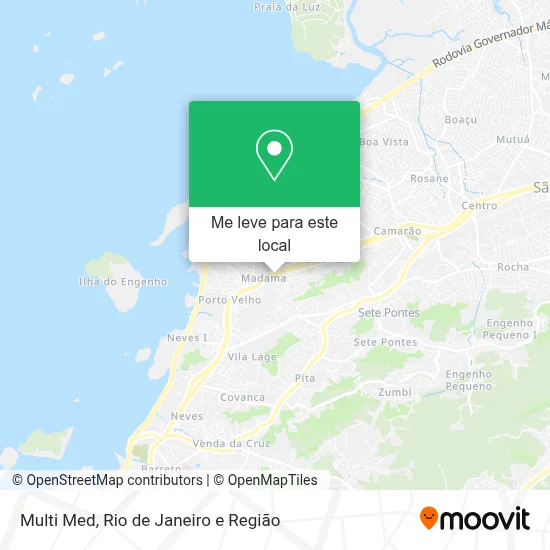 Multi Med mapa