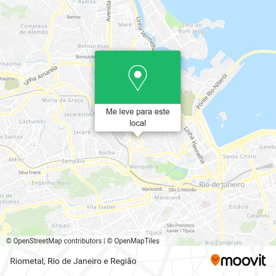 Riometal mapa