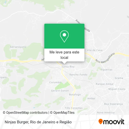 Ninjas Burger mapa