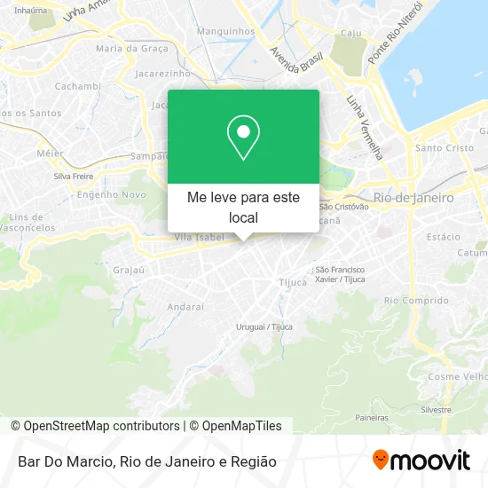 Bar Do Marcio mapa