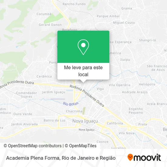 Academia Plena Forma mapa