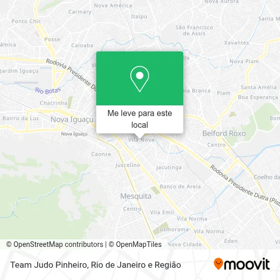 Team Judo Pinheiro mapa