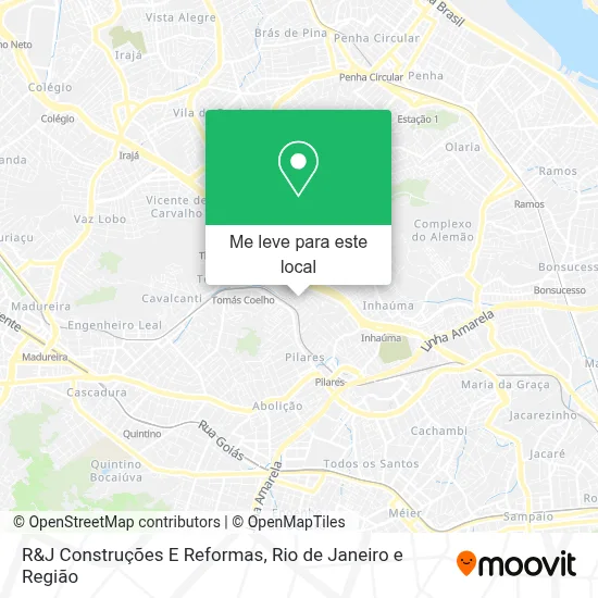 R&J Construções E Reformas mapa