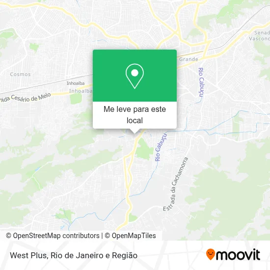 West Plus mapa