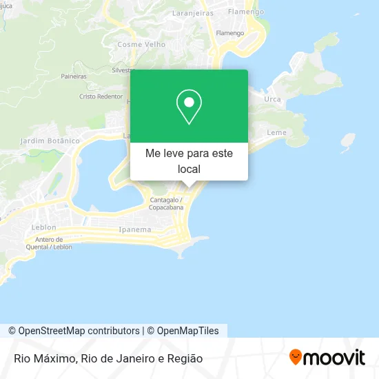 Rio Máximo mapa