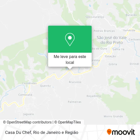Casa Du Chef mapa