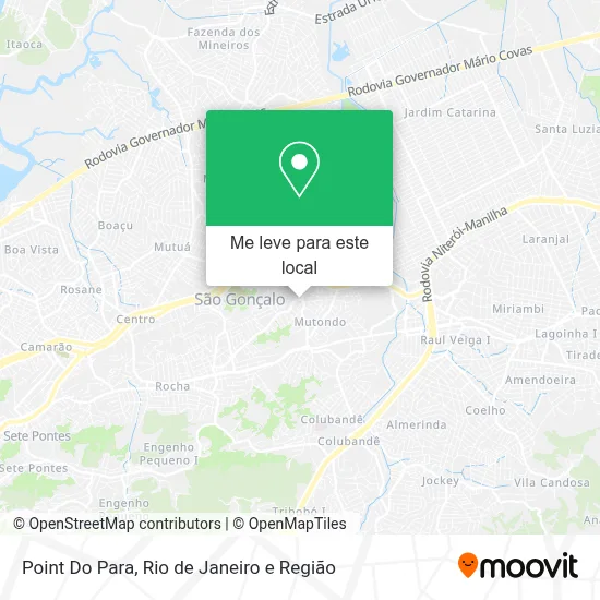 Point Do Para mapa