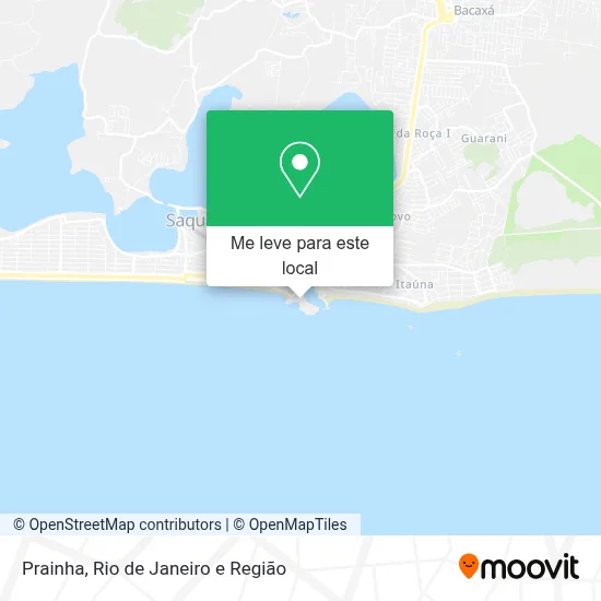 Prainha mapa