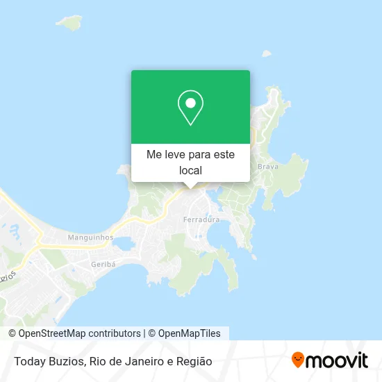 Today Buzios mapa