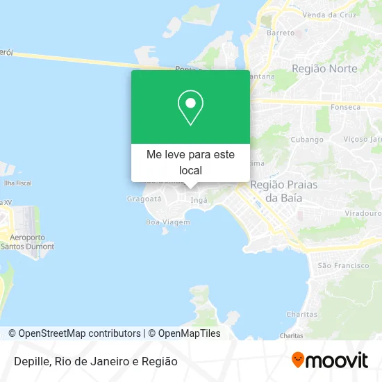 Depille mapa