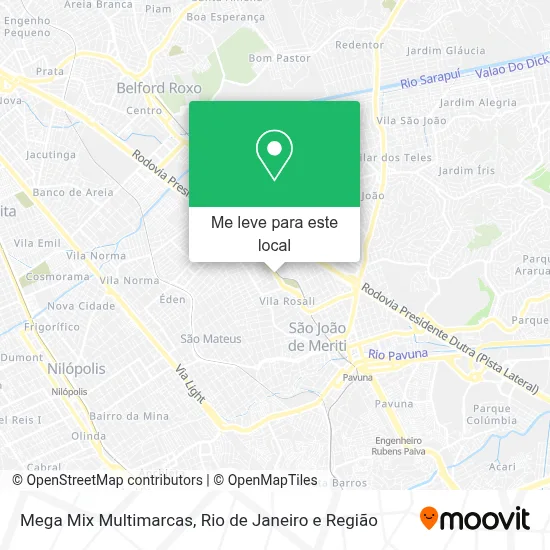 Mega Mix Multimarcas mapa