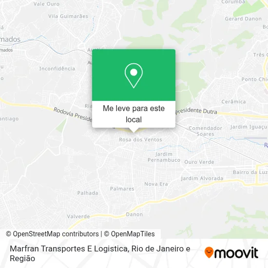 Marfran Transportes E Logistica mapa