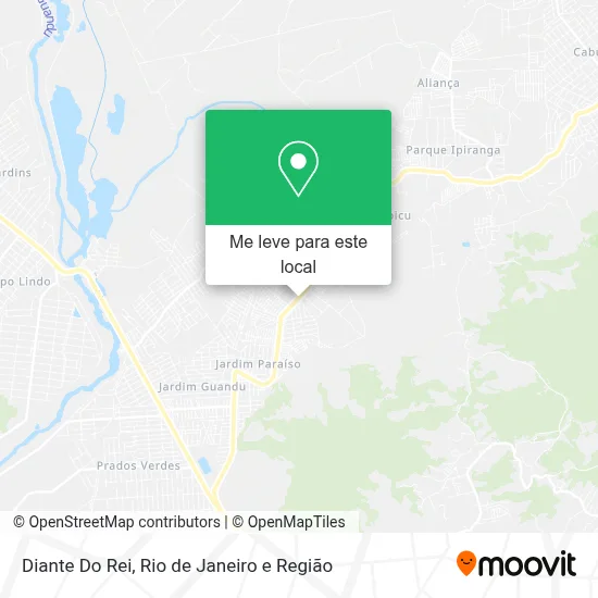 Diante Do Rei mapa