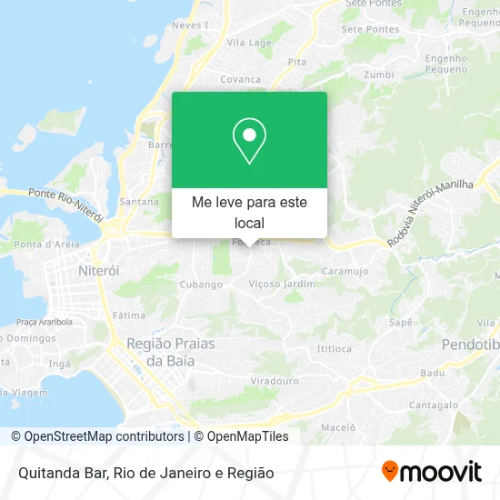 Quitanda Bar mapa
