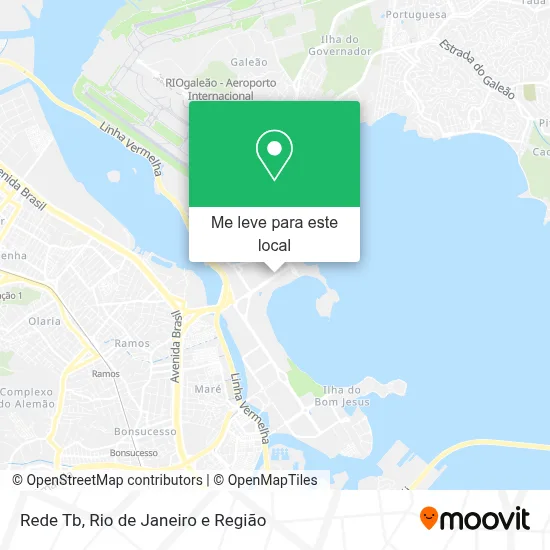 Rede Tb mapa