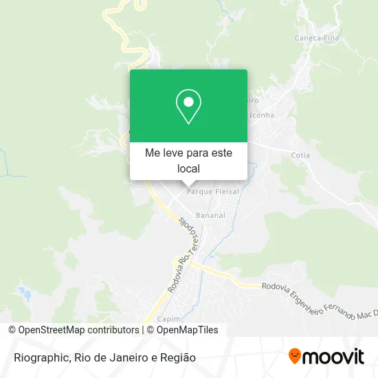 Riographic mapa