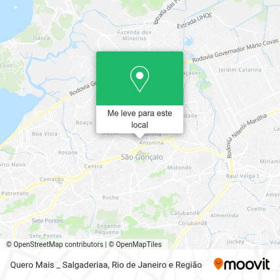 Quero Mais _ Salgaderiaa mapa