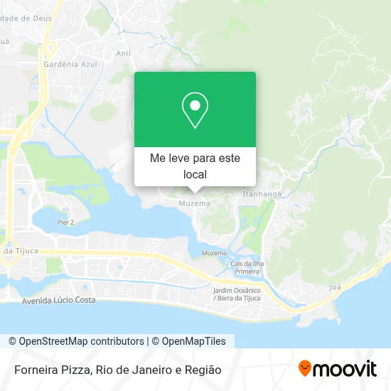 Forneira Pizza mapa