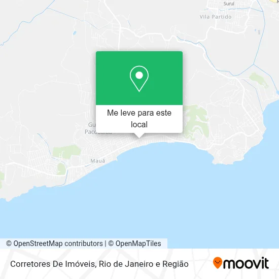 Corretores De Imóveis mapa