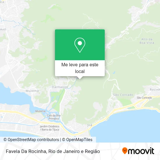 Favela Da Rocinha mapa