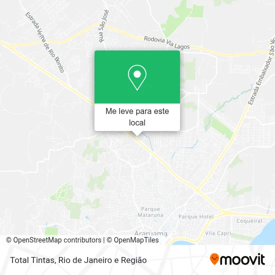 Total Tintas mapa