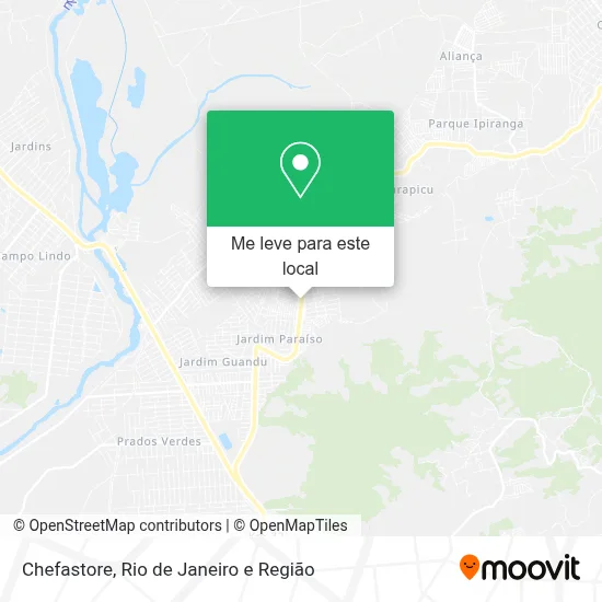 Chefastore mapa