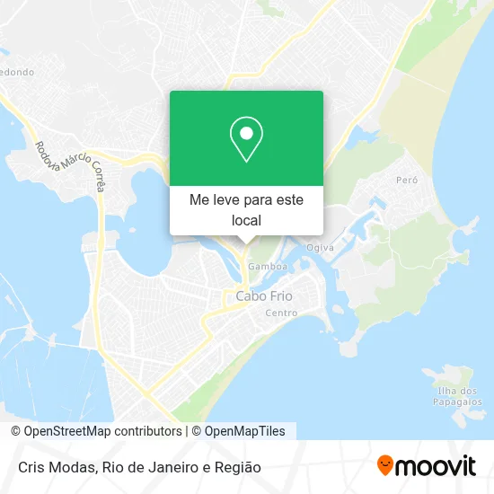 Cris Modas mapa