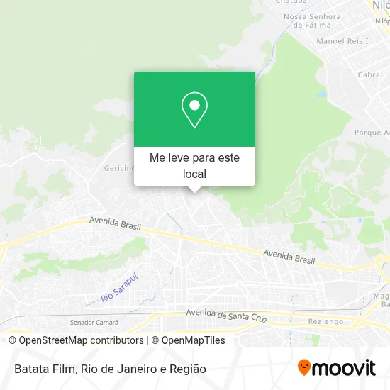 Batata Film mapa