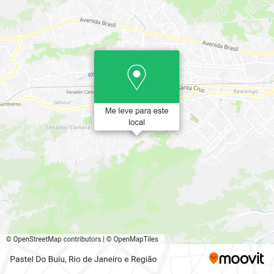 Pastel Do Buiu mapa
