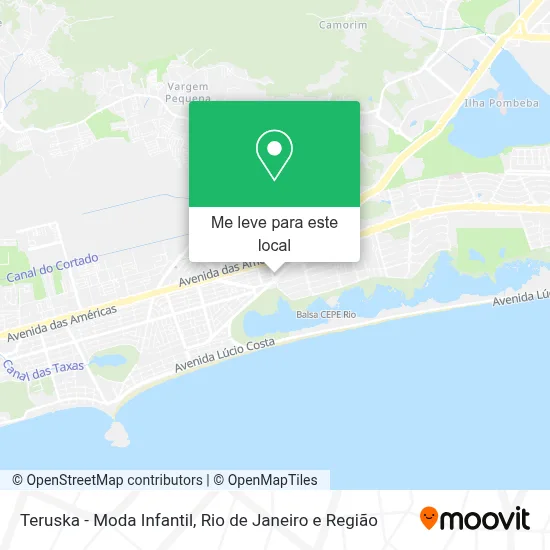 Teruska - Moda Infantil mapa