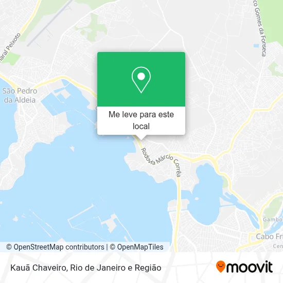 Kauã Chaveiro mapa