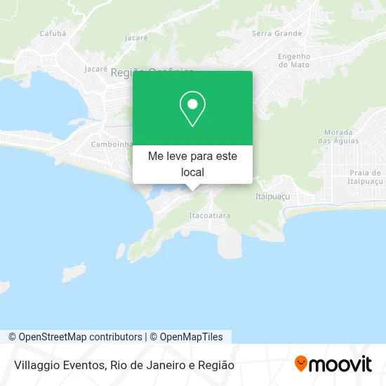 Villaggio Eventos mapa