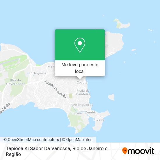 Tapioca Ki Sabor Da Vanessa mapa