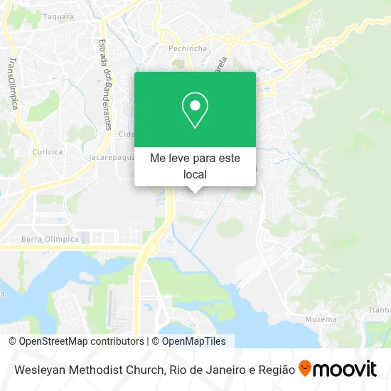 Wesleyan Methodist Church mapa