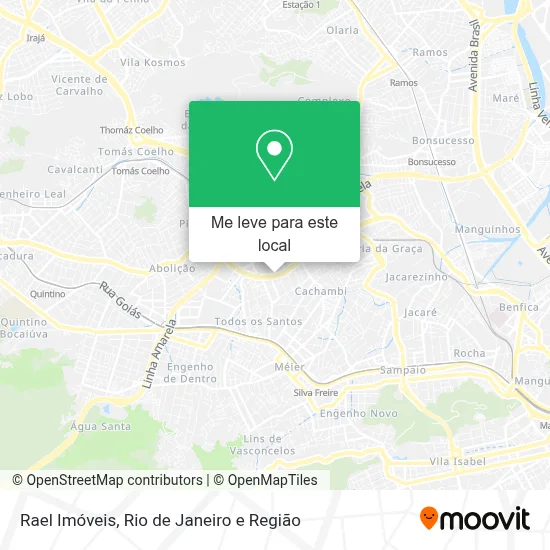 Rael Imóveis mapa