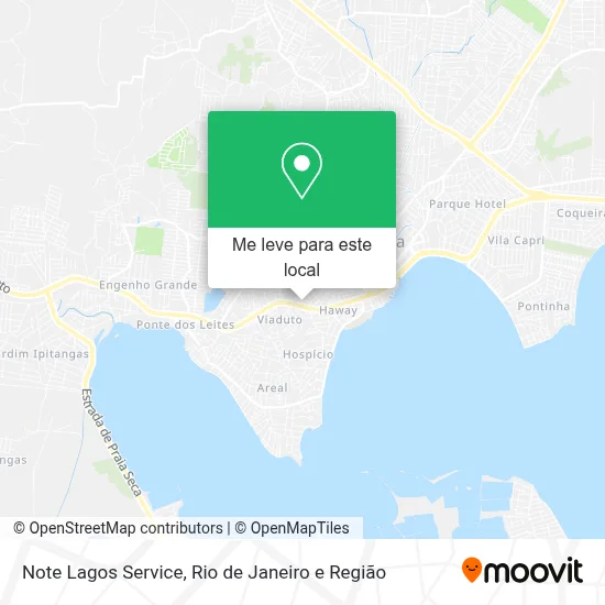 Note Lagos Service mapa