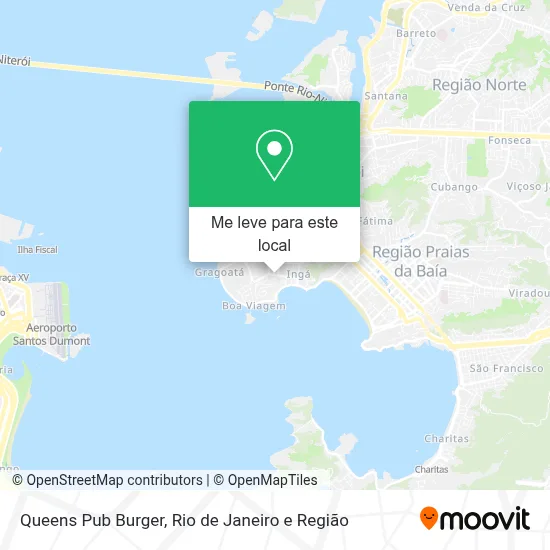 Queens Pub Burger mapa