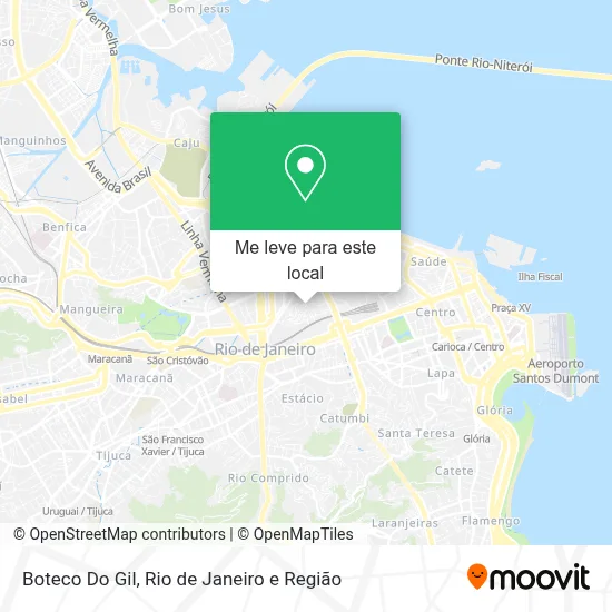Boteco Do Gil mapa