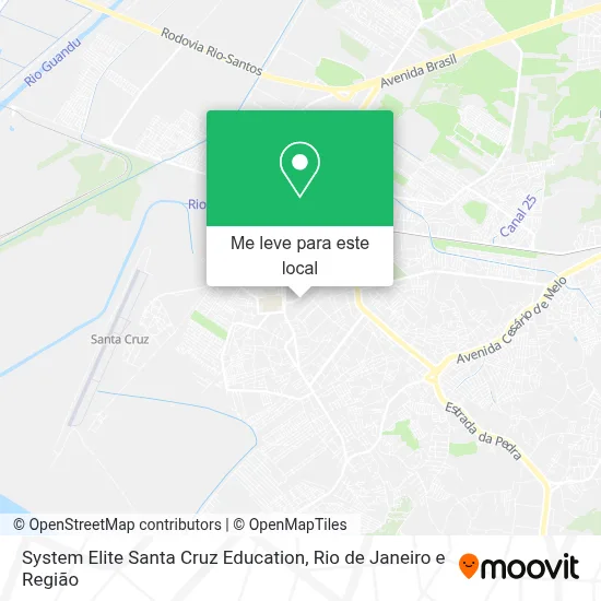 System Elite Santa Cruz Education mapa