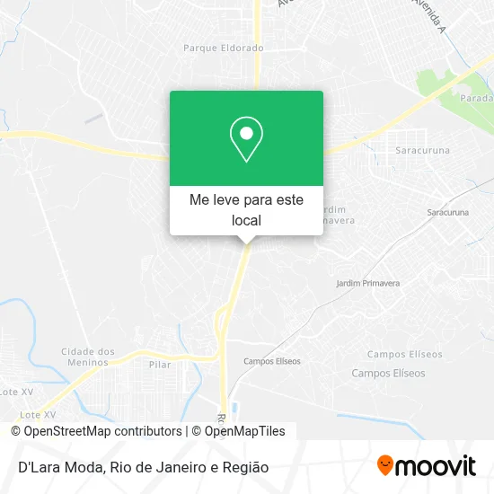 D'Lara Moda mapa