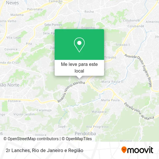 2r Lanches mapa