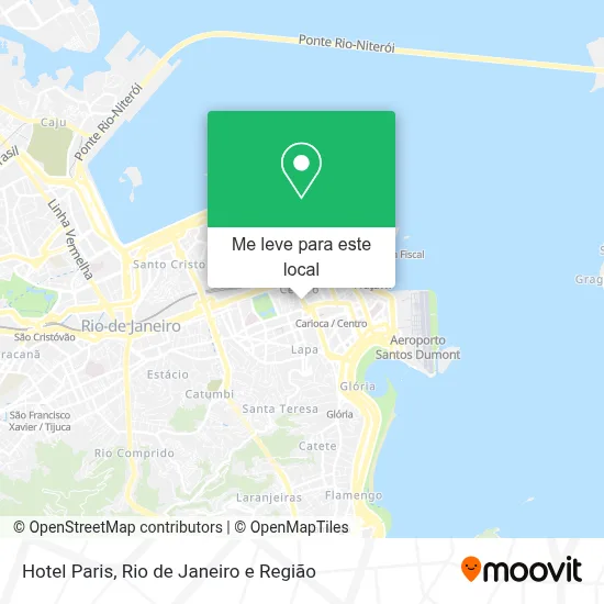 Hotel Paris mapa