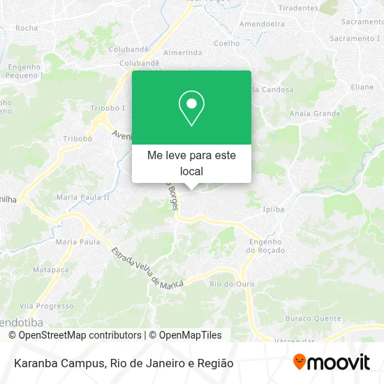 Karanba Campus mapa