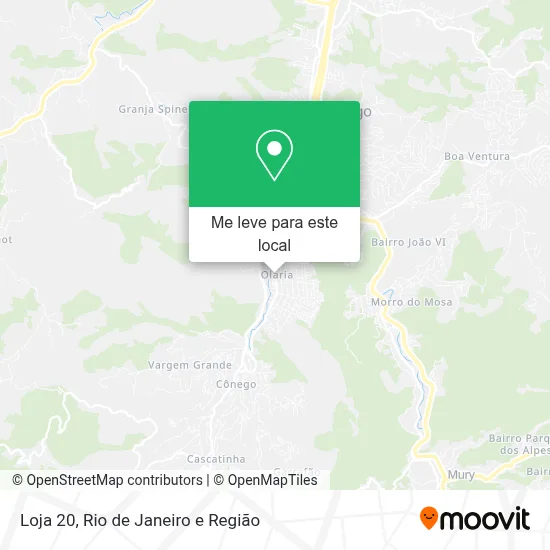 Loja 20 mapa