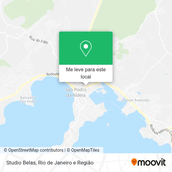 Studio Belas mapa