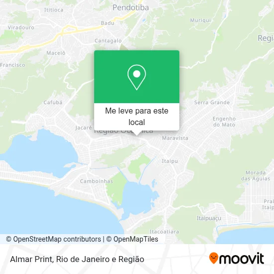 Almar Print mapa