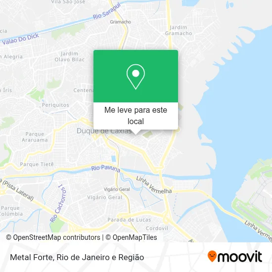 Metal Forte mapa