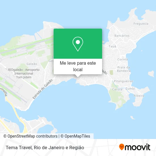 Tema Travel mapa