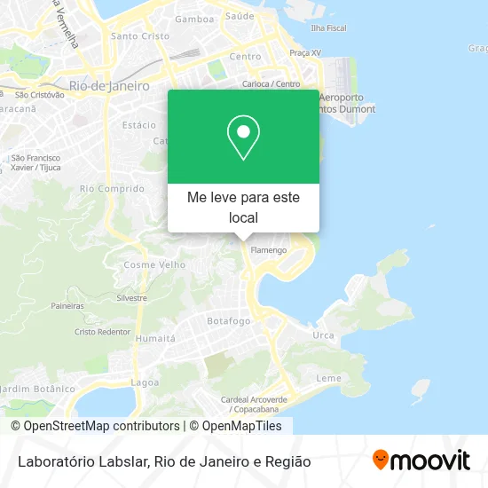 Laboratório Labslar mapa