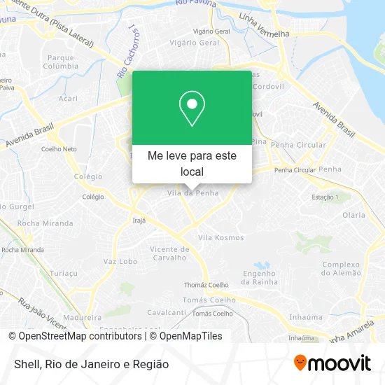 Shell mapa